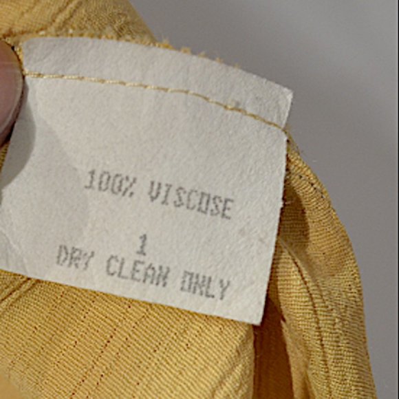 Vintage 80's Taryn Dechellis Straw Polo Midi Dress - Picture 9 of 9